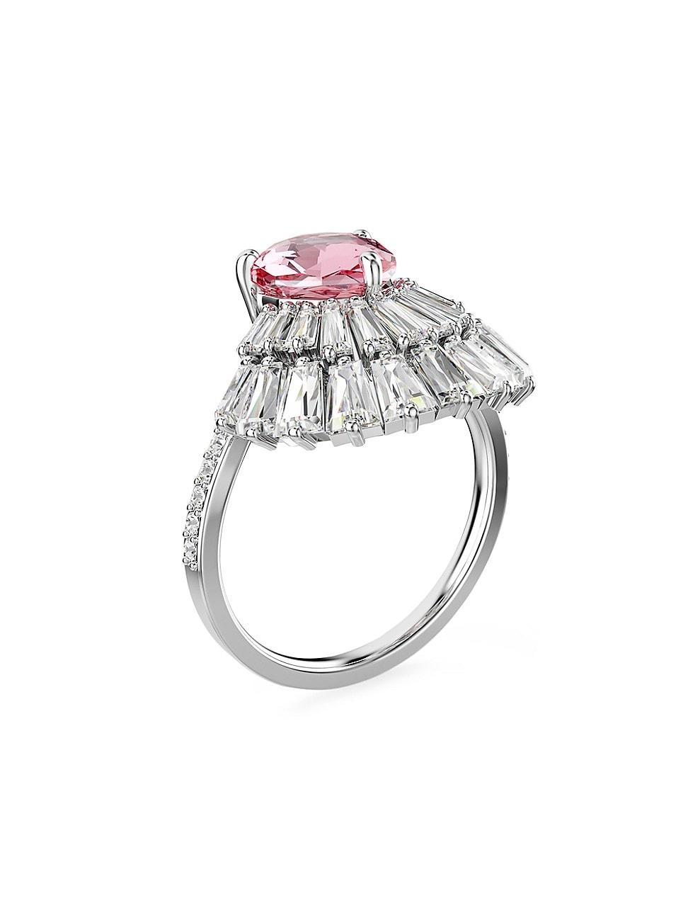 Womens Idyllia Crystal Shell Ring Product Image