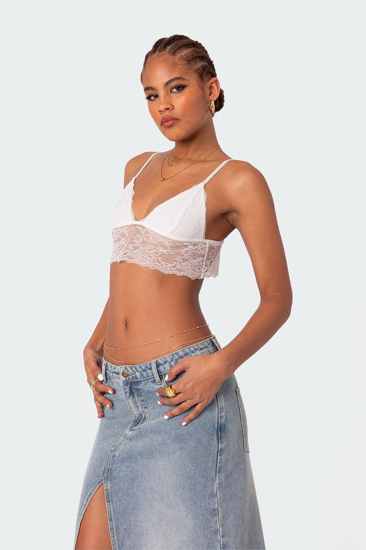 Greta Lace Bra Top Product Image