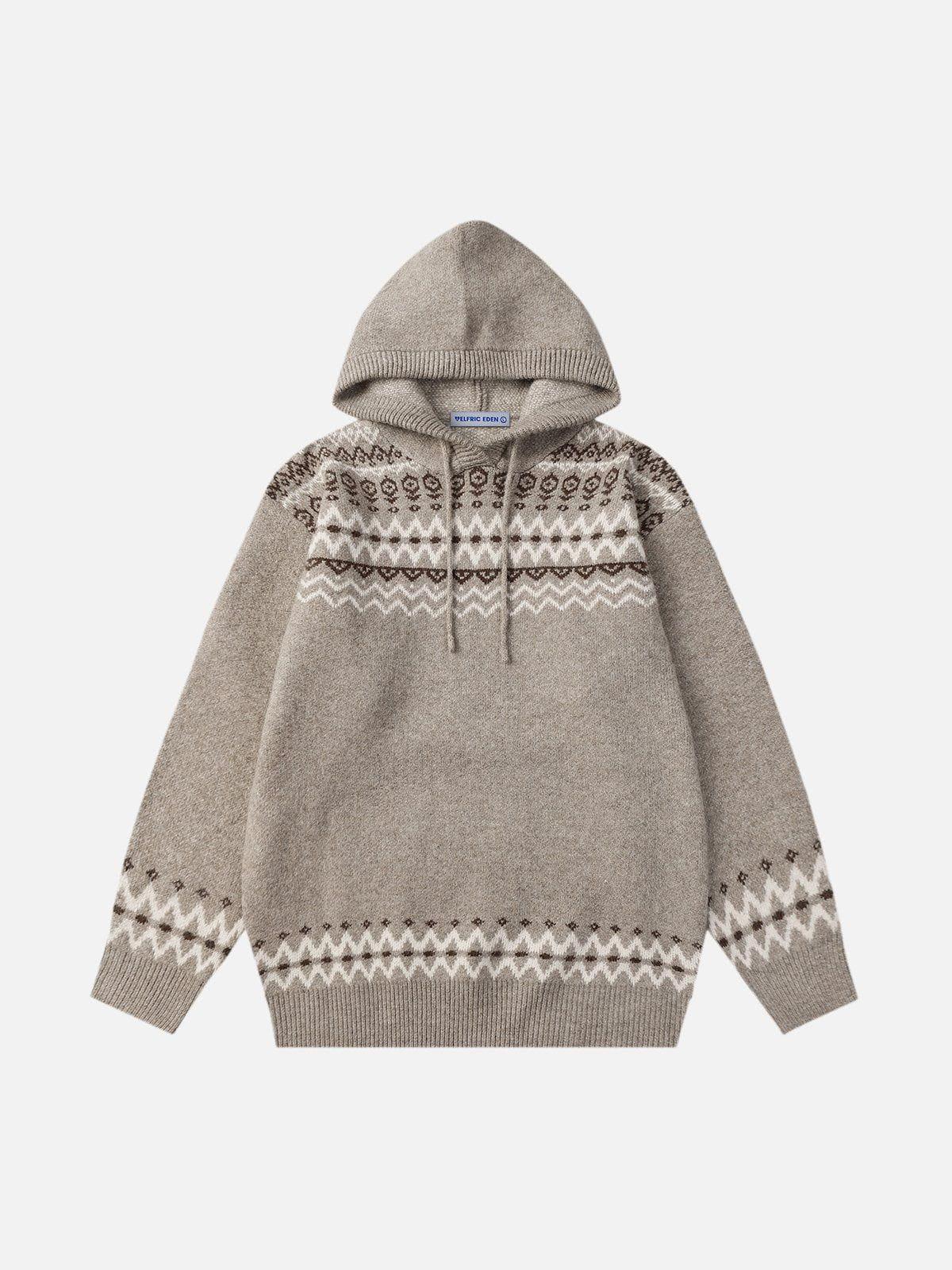 Aelfric Eden Fair Isle Graphic Hoodie Product Image