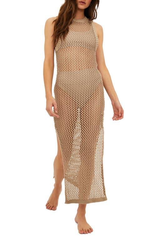 Beach Riot Holly Sheer Open Knit Cover-Up Dress Product Image