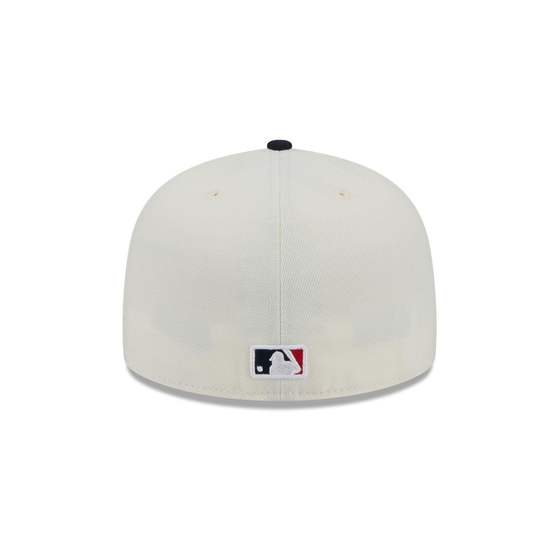 Atlanta Braves Chrome 59FIFTY Fitted Hat Male Product Image