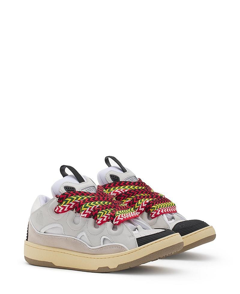 Lanvin Womens Leather Curb Sneaker Product Image