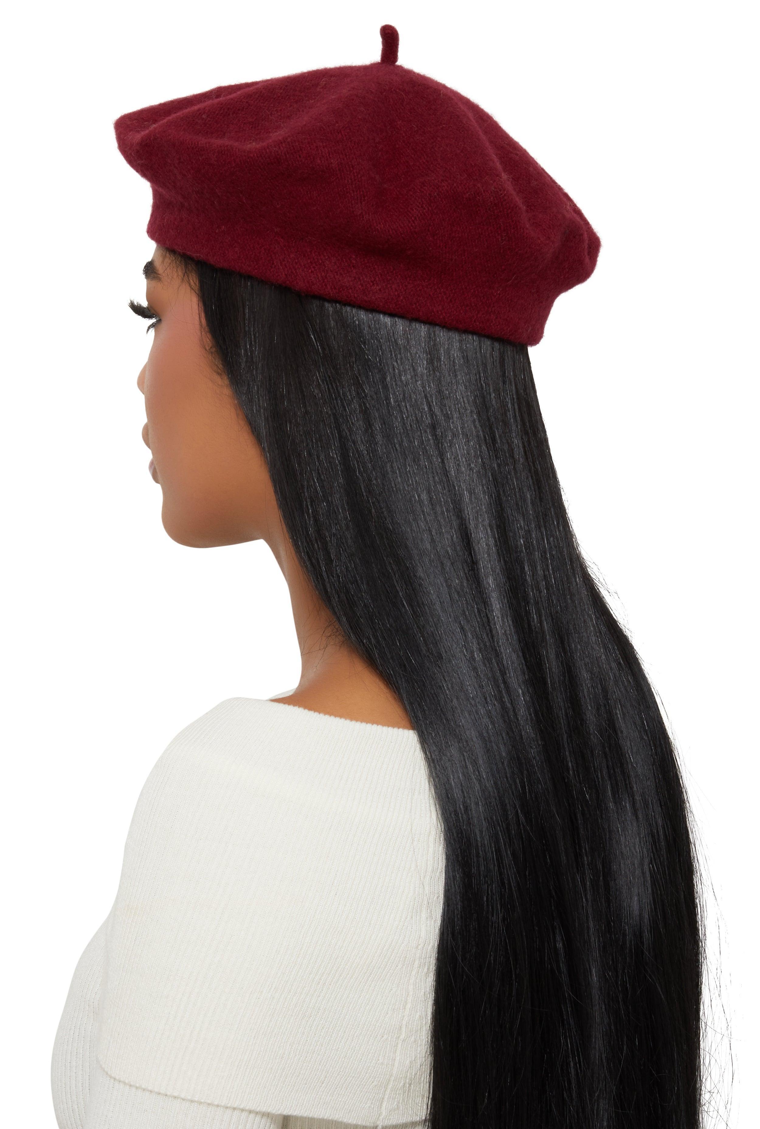 Wool French Beret Female Product Image