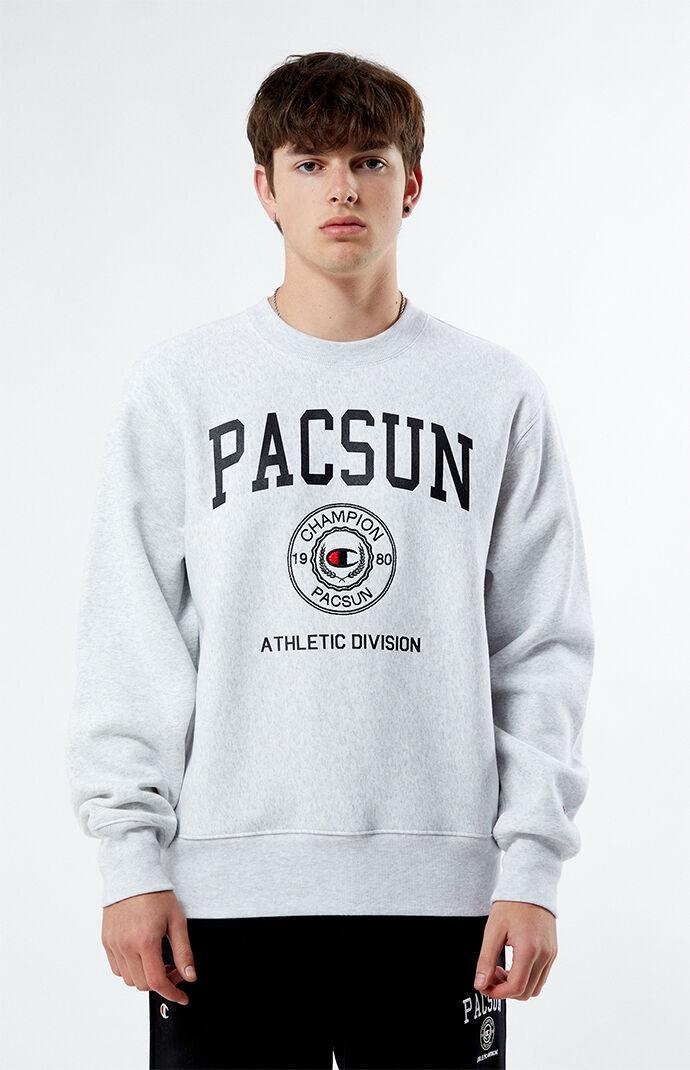 Champion Men's x PacSun Reverse Weave Crew Neck Sweatshirt Product Image