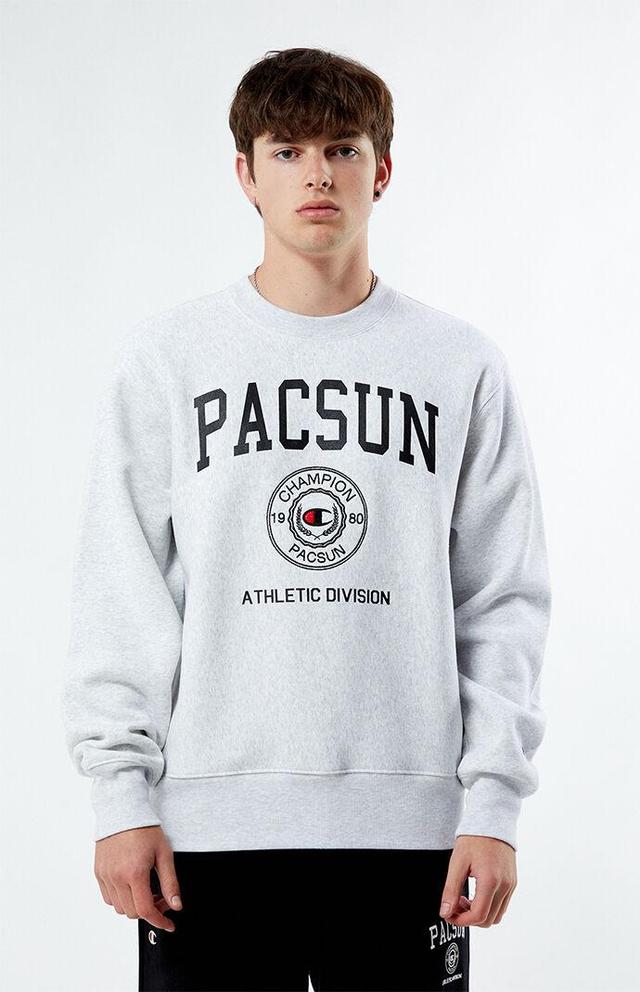 Champion Men's x PacSun Reverse Weave Crew Neck Sweatshirt Product Image