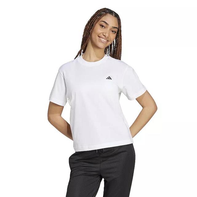 Womens adidas Essentials Small Logo Sportswear T-Shirt Product Image