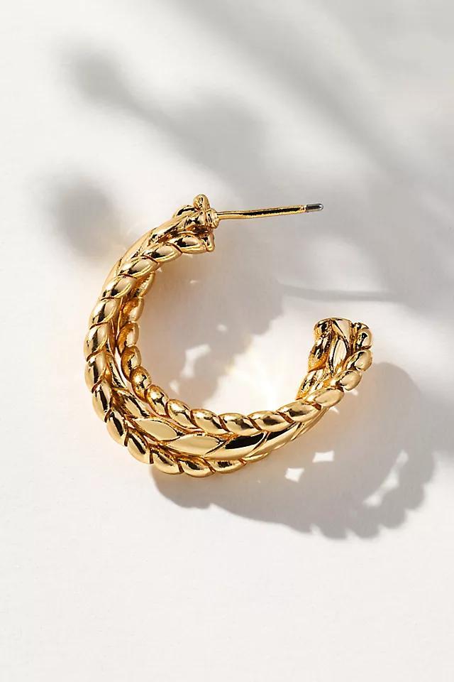 Twisted Lasso Hoop Earrings Product Image