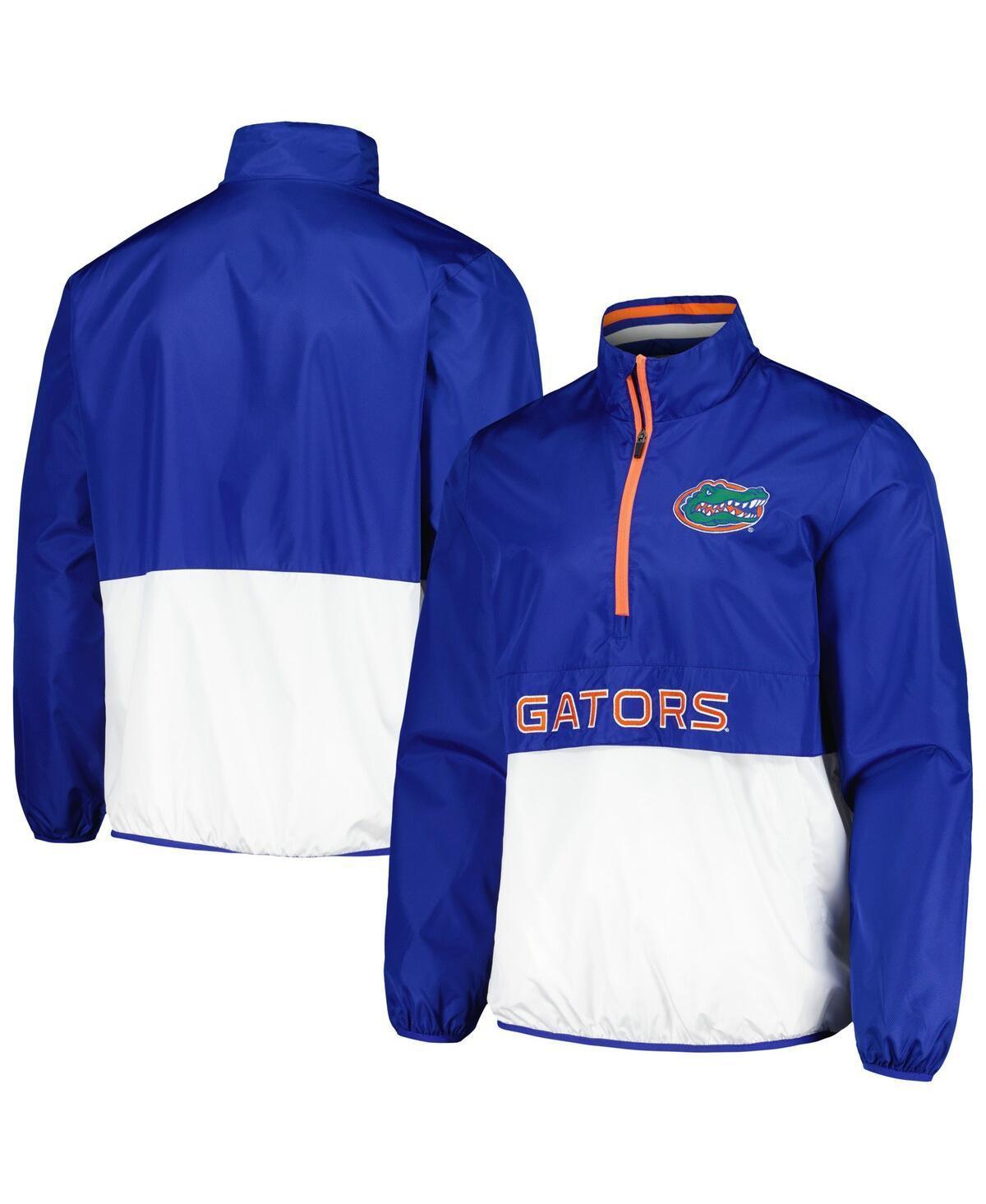 Mens G-III Sports by Carl Banks Royal Florida Gators CornermanHalf-Zip Top Product Image