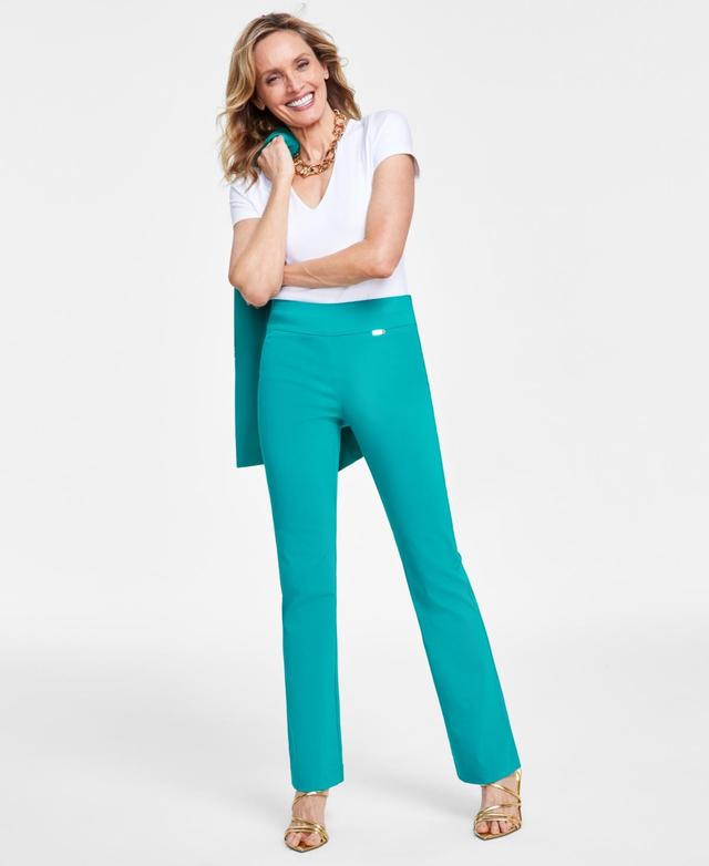 Women's Tummy-Control Mini Bootcut Pants, Created for Macy's  Product Image