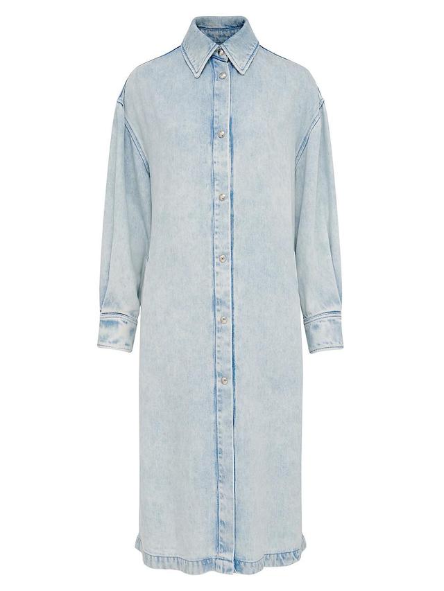 Womens Toti Long Denim Overshirt Product Image