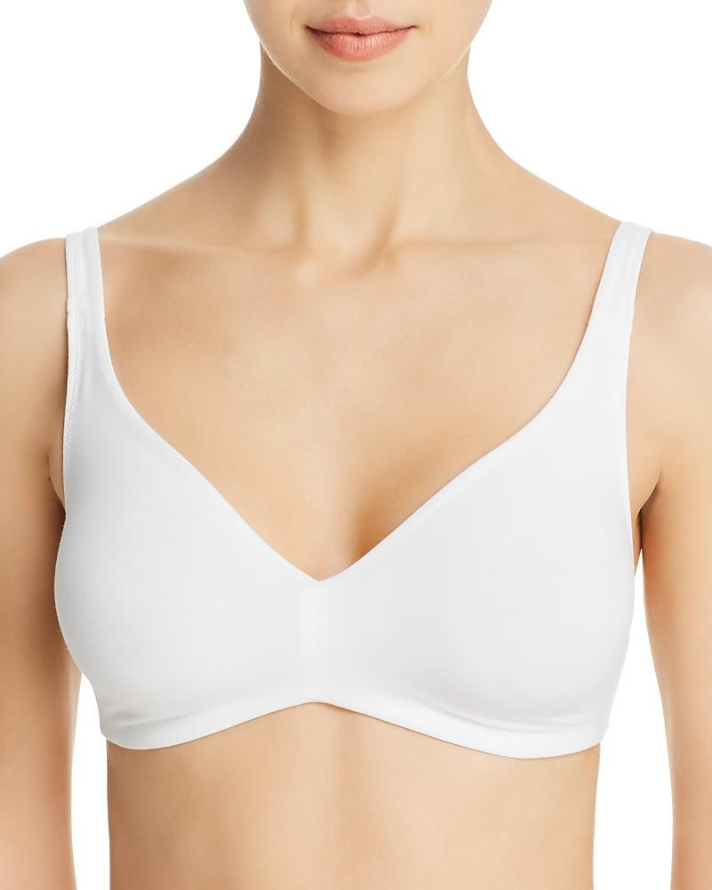 Womens Cotton Sensation Soft Cup Bra Product Image