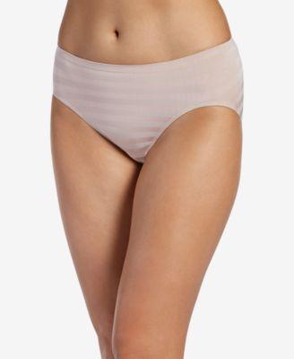 Womens Jockey Comfies Matte & Shine Seamless Hi-Cut Panty 1306 Product Image