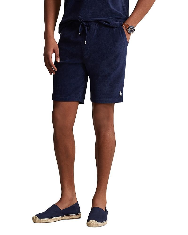 Men's 7-3/4-inch Terry Drawstring Shorts In Newport Navy Product Image