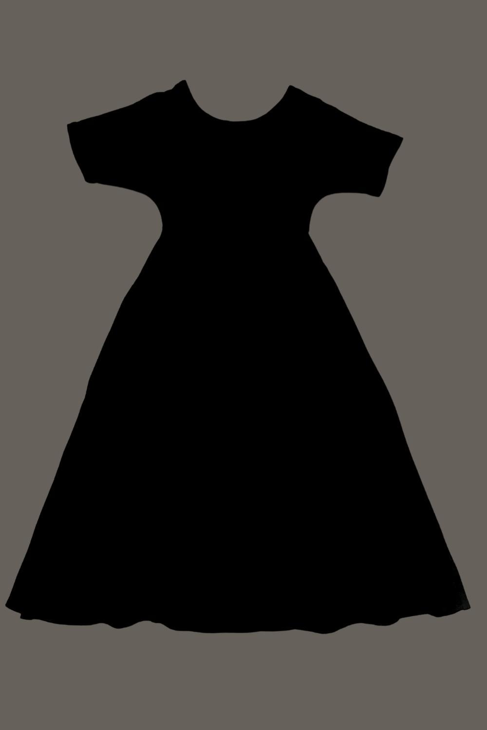 Bella Dress in Black Product Image