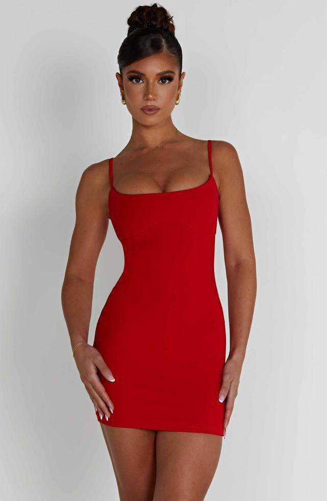 Estee Mini Dress - Red Product Image