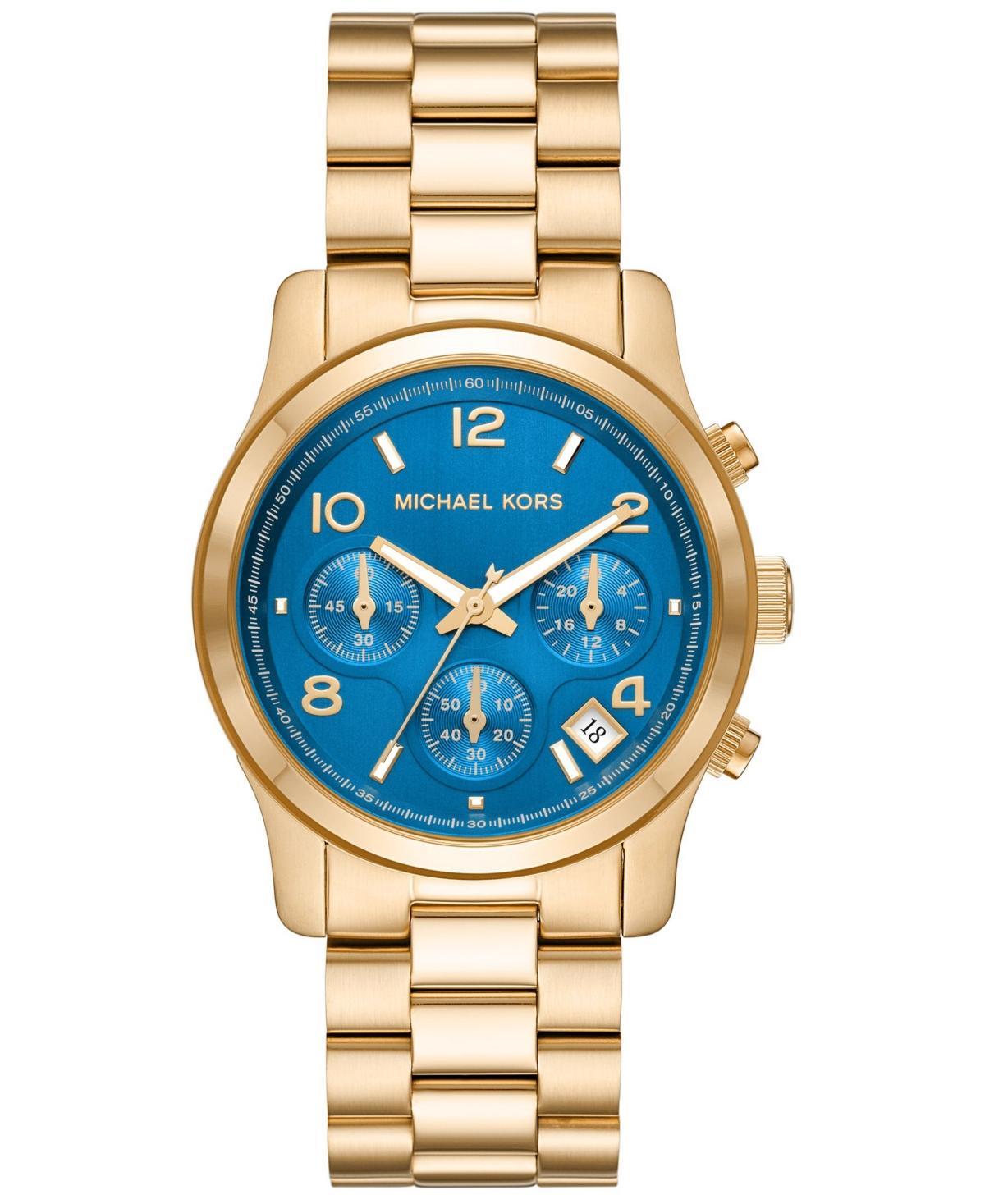 Oversized Pavé Logo -Tone Watch Product Image