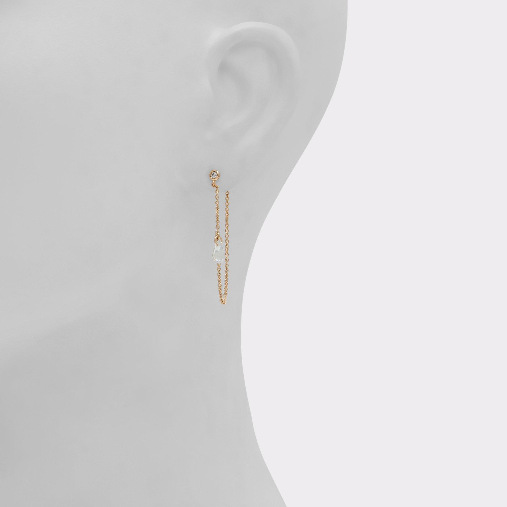 Lagrimo Gold/Clear Multi Women's Earrings | ALDO US Product Image