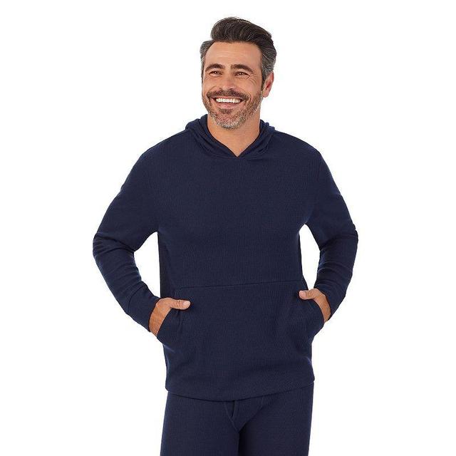 Mens Cuddl Duds Midweight Waffle Thermal Performance Base Layer Hoodie Product Image