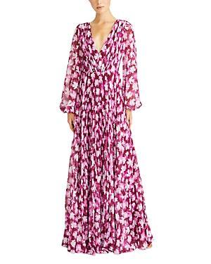 Womens Melanie Floral Chiffon Maxi Dress Product Image