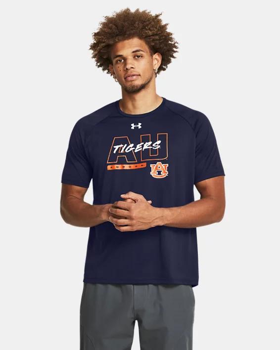 Mens UA Tech Collegiate Short Sleeve Product Image