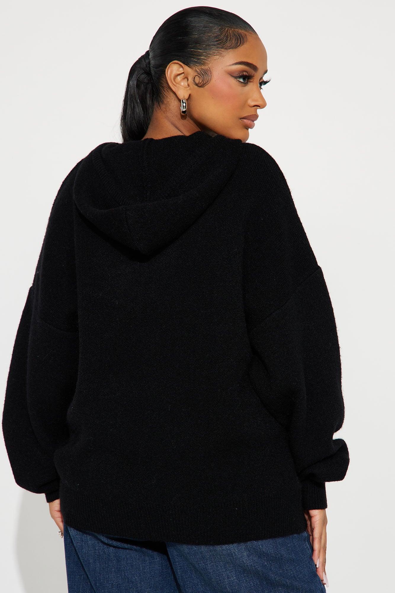 Brooklyn Hooded Sweater - Black/combo Product Image