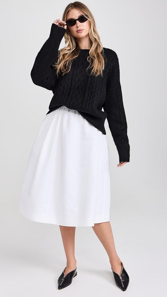 Favorite Daughter The Oversized Cable Sweater | Shopbop Product Image