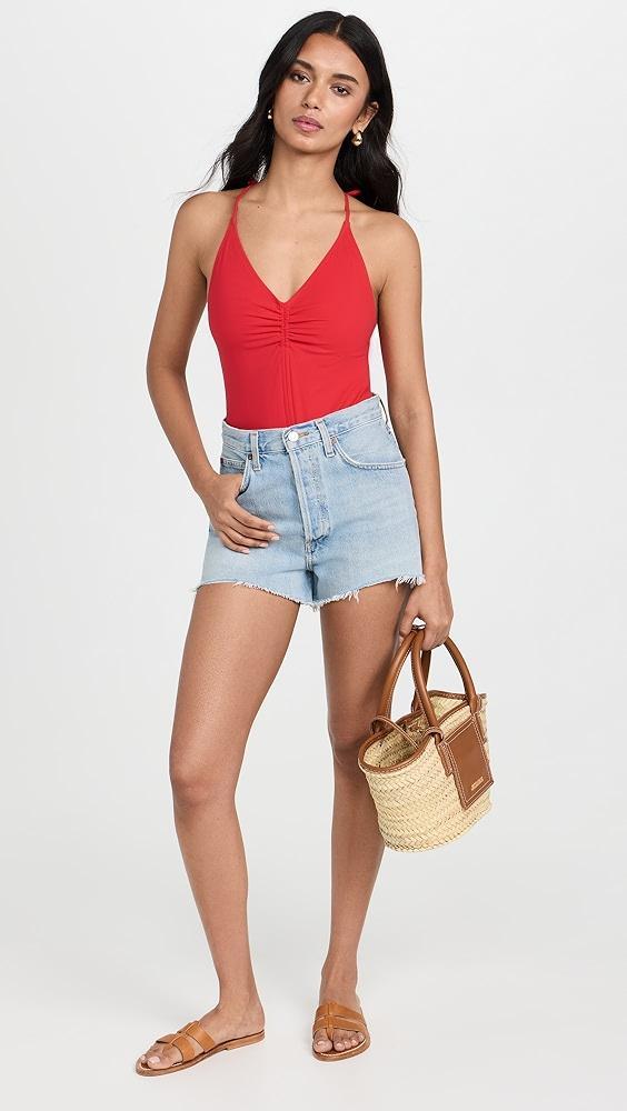 AGOLDE Mila Vintage High Rise Shorts | Shopbop Product Image