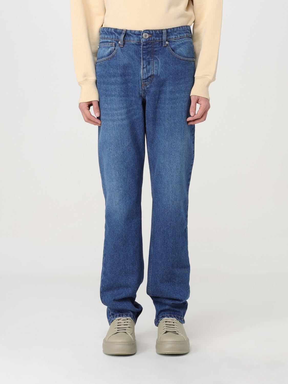 Jeans Ami Paris Men Color Blue Product Image