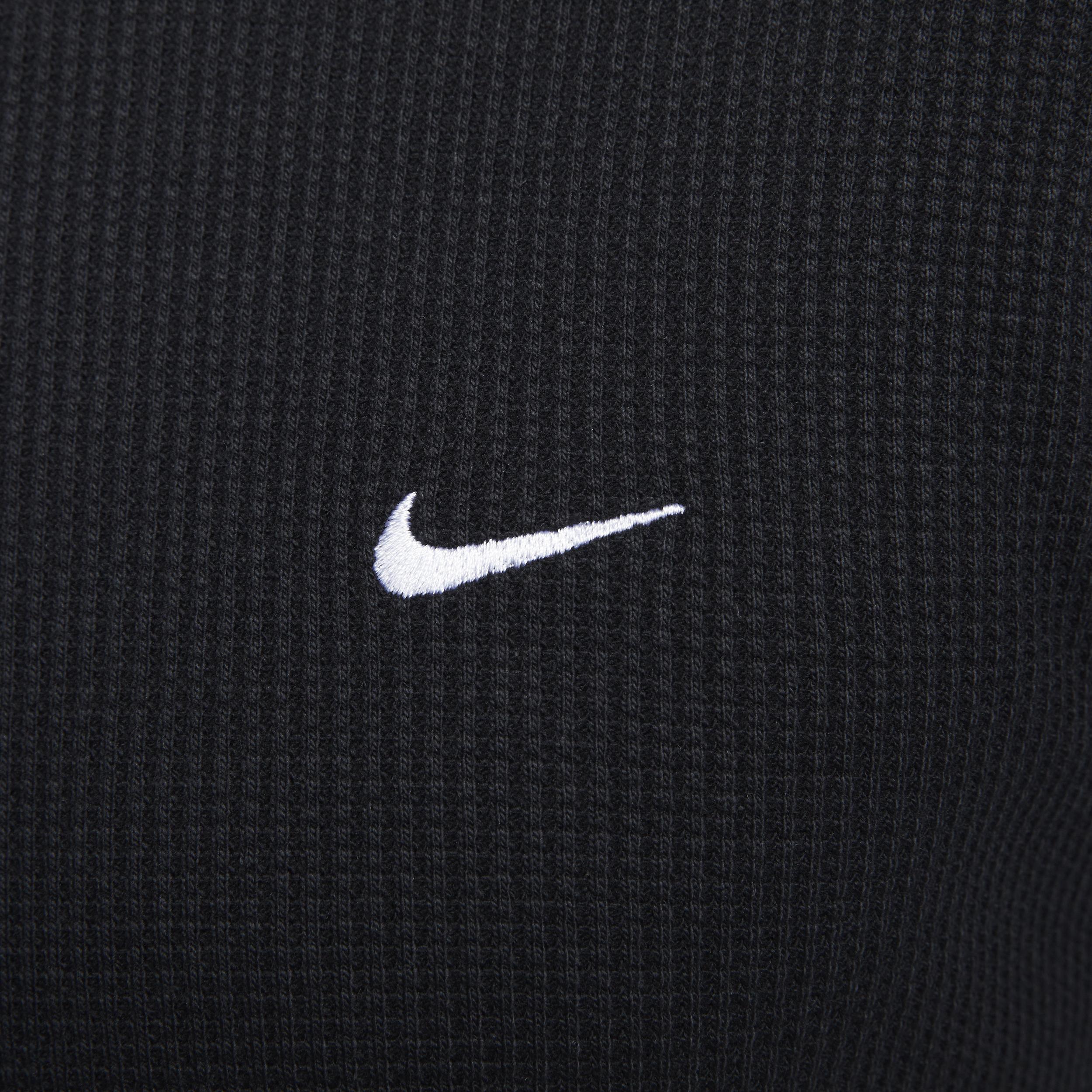 Nike Men's Life Long-Sleeve Heavyweight Waffle Top Product Image