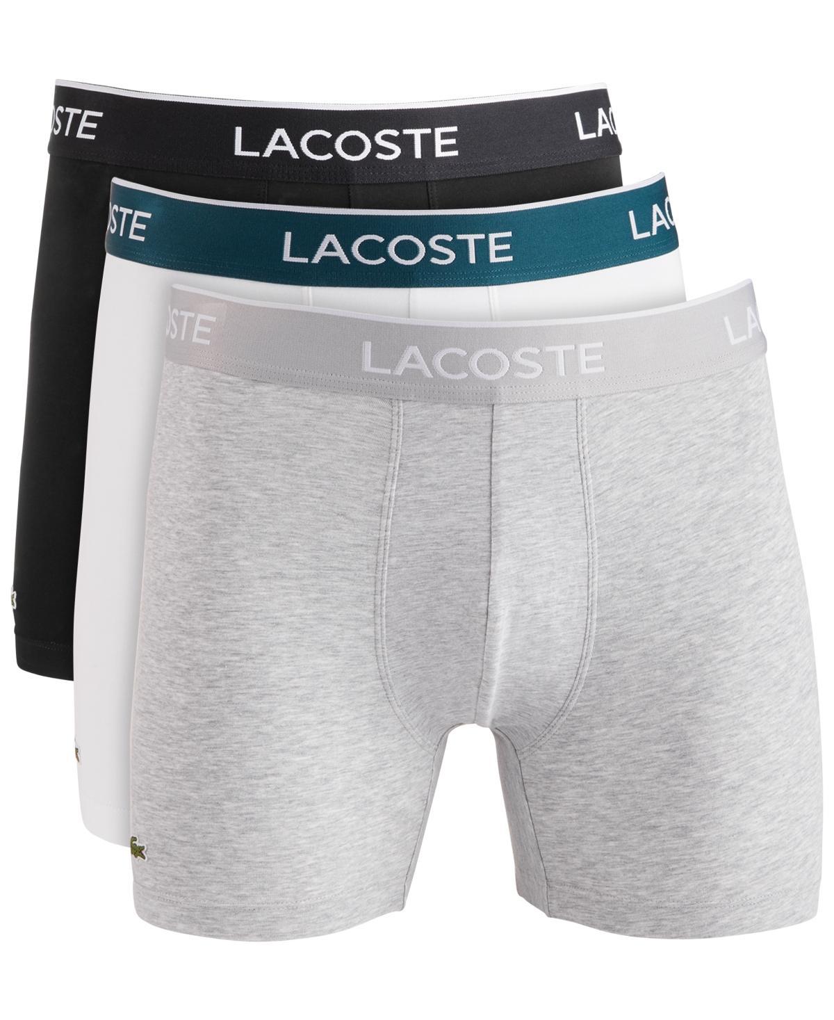 Lacoste Branded Waist Long Stretch Classic Boxer Briefs 3 Product Image