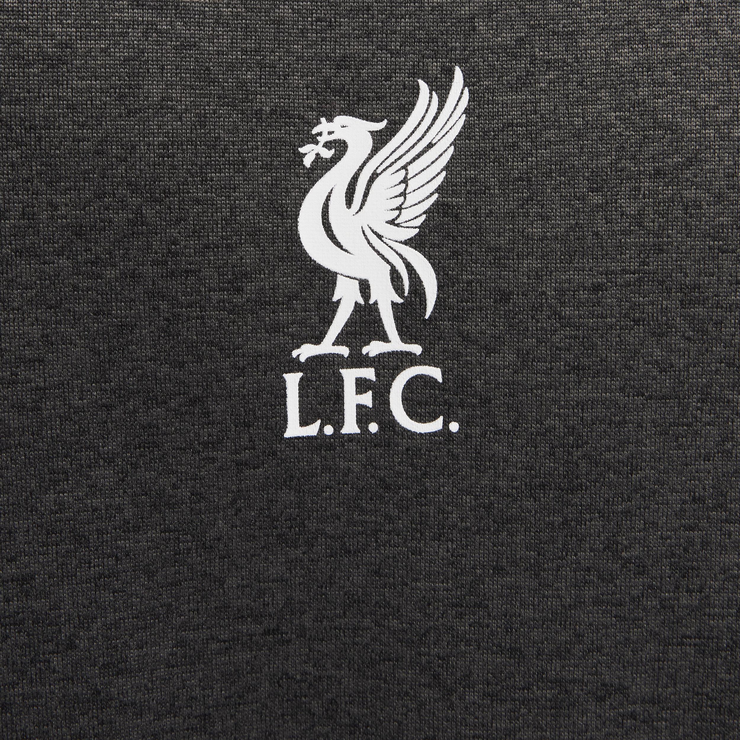 Mens Nike Heather Charcoal Liverpool Legend Long Sleeve T-Shirt Product Image