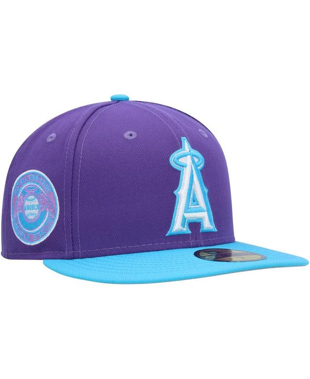 Mens New Era Purple Los Angeles Angels Vice 59FIFTY Fitted Hat Product Image