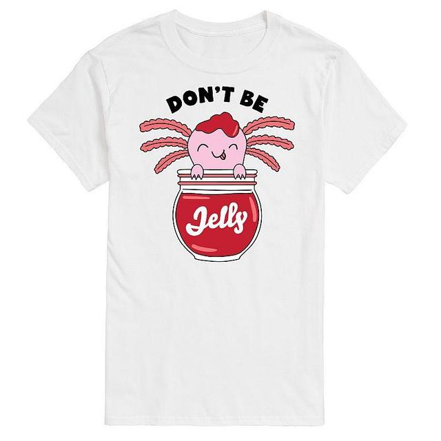 Big & Tall Dont Be Jelly Axlotl Graphic Tee, Mens Blue Product Image