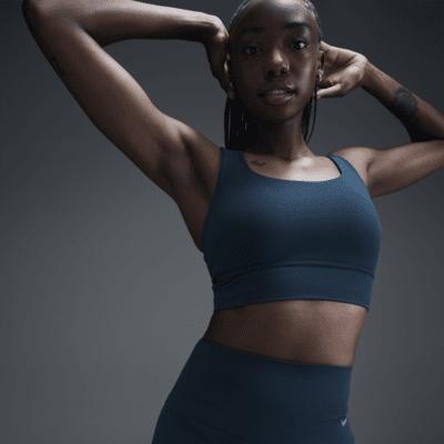 Nike Zenvy Women's Medium-Support Padded Longline Sports Bra Product Image