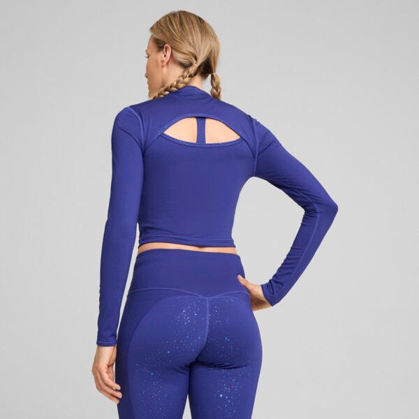 PUMA INTERGALACTIC Women's Long Sleeve Crop Top Product Image