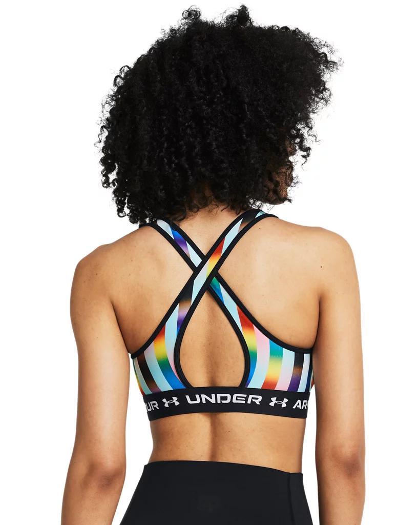 Women's UA Crossback Mid Pride Sports Bra Product Image