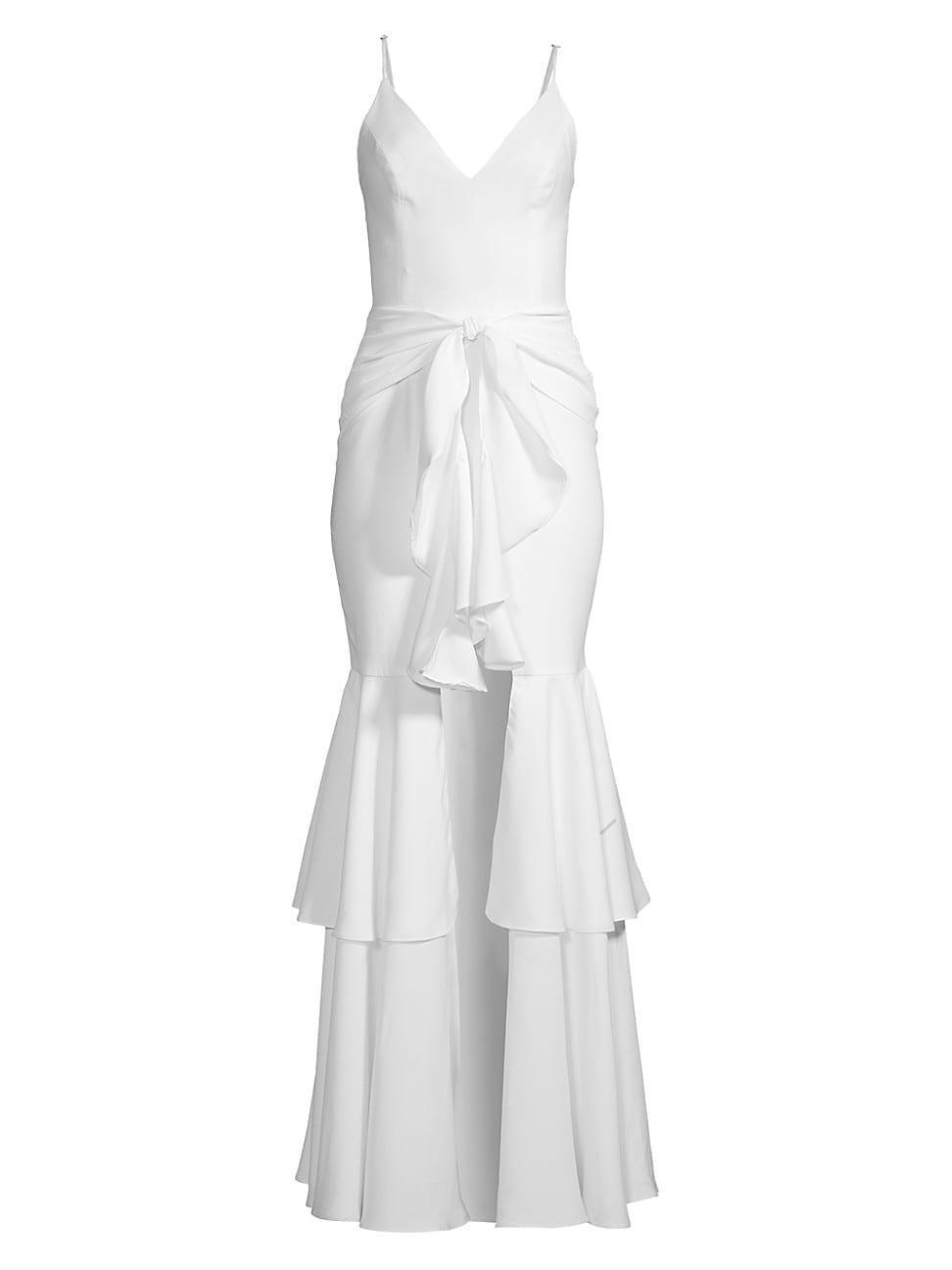 Womens Bo Ruffle Maxi Dress Product Image