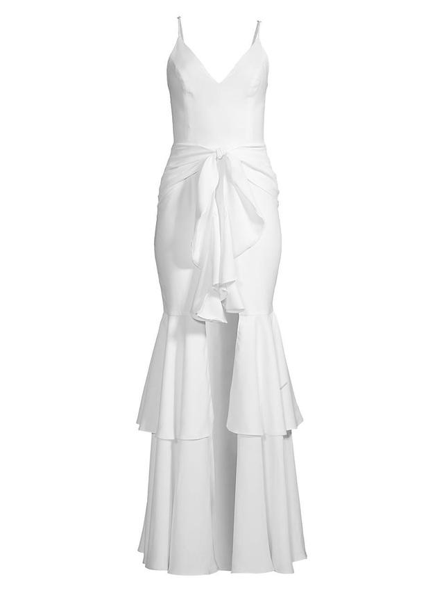 Womens Bo Ruffle Maxi Dress Product Image