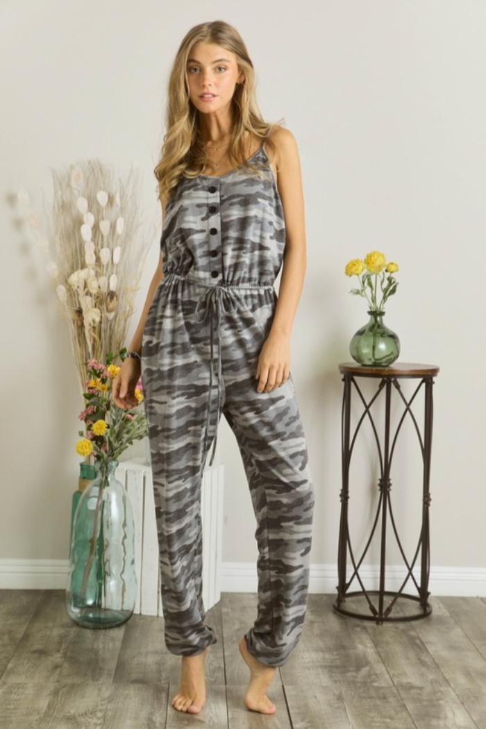 Camo Jumpsuit Product Image