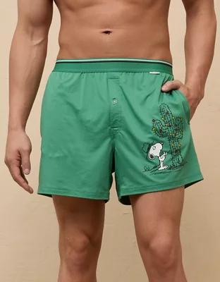 AEO Men's Peanuts Ultra Soft Pocket Boxer Short Product Image