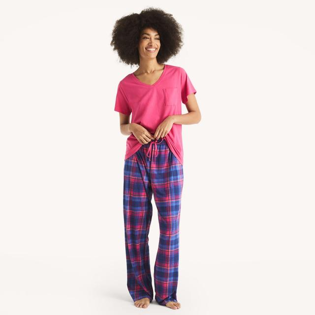 Plaid Pajama Pant Set Product Image