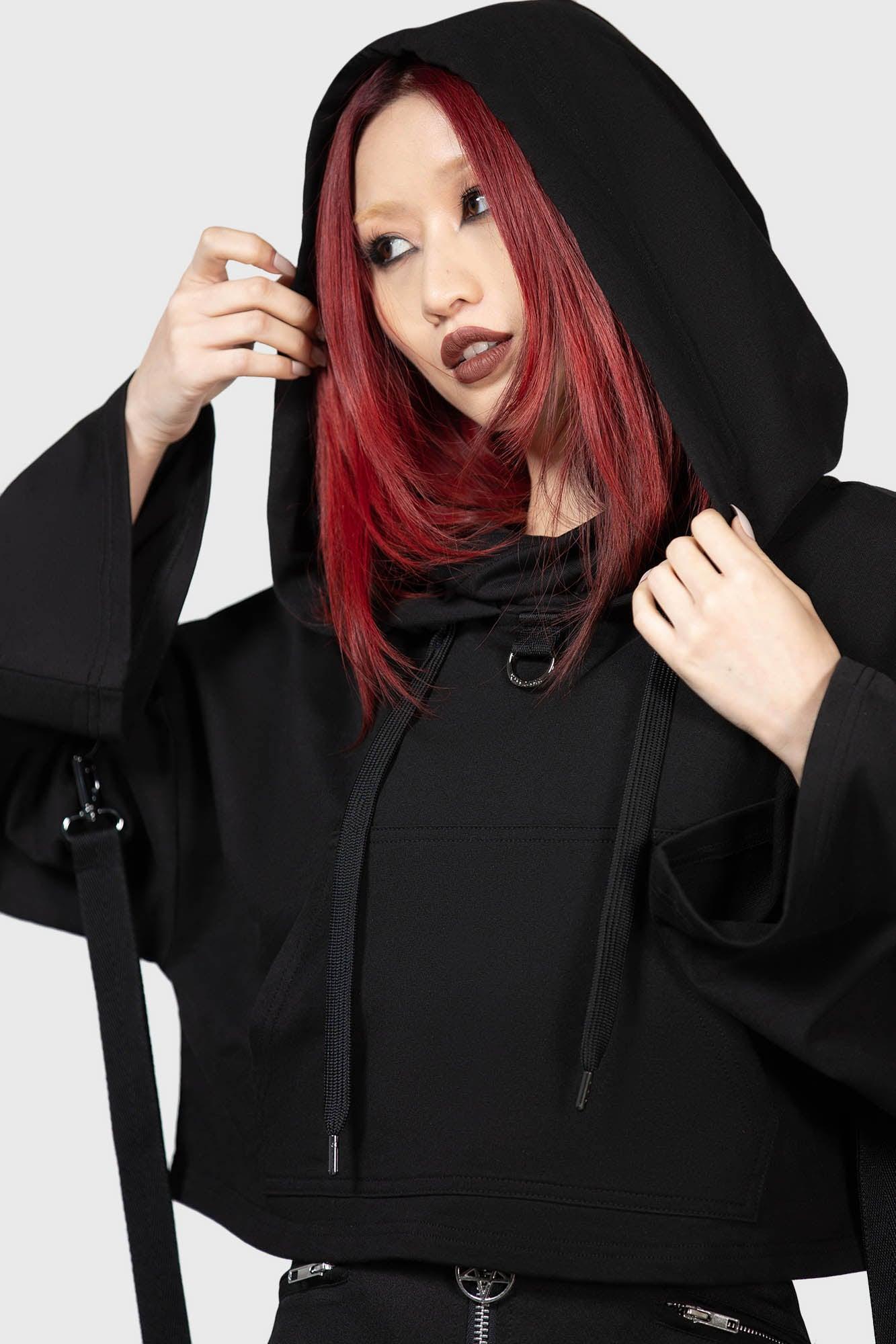 Warlock Crop Hoodie Female product image