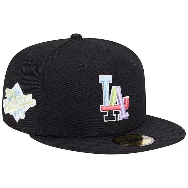 Mens New Era Los Angeles Dodgers Multi-Color Pack 59FIFTY Fitted Hat Product Image