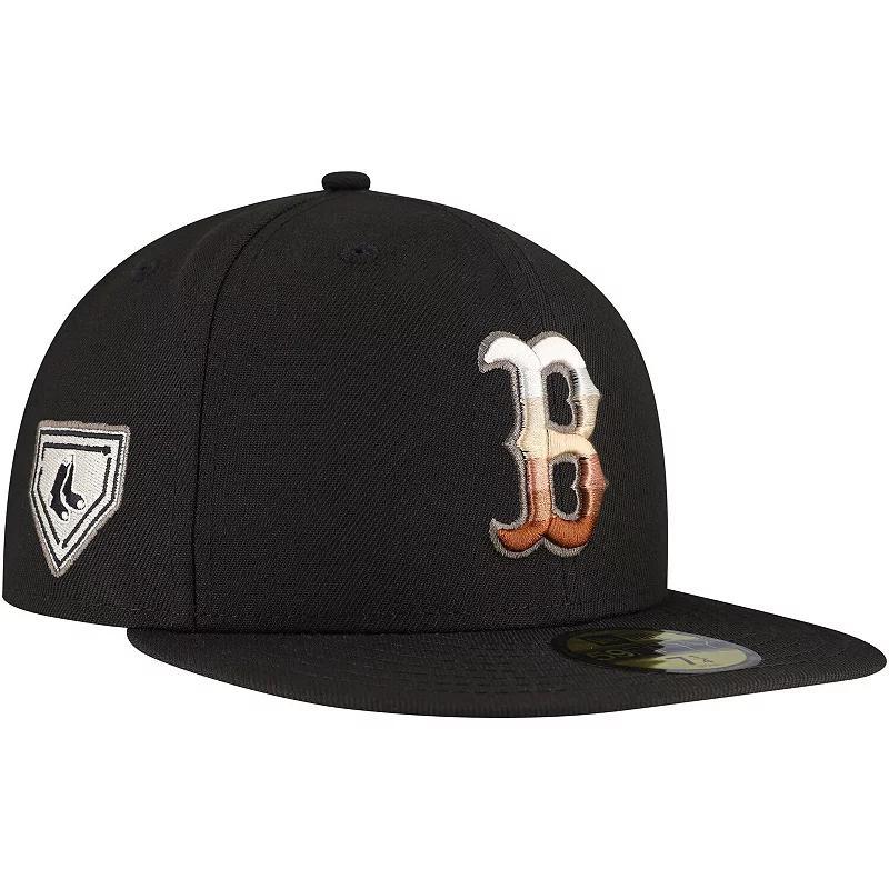 Mens New Era Boston Red Sox Dune Gradient Side Patch 59FIFTY Fitted Hat Product Image