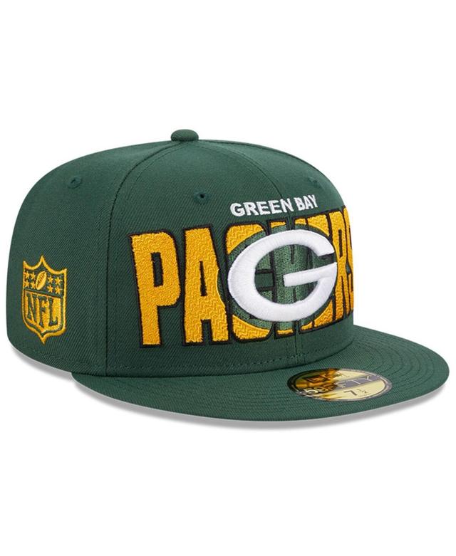 Mens New Era Bay Packers 2023 NFL Draft 59FIFTY Fitted Hat Product Image