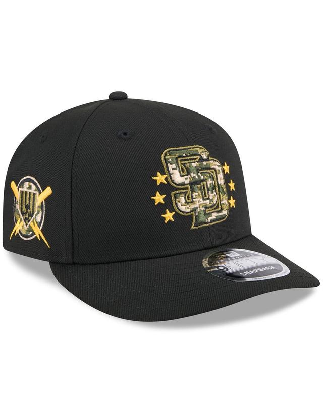 Mens New Era San Diego Padres 2024 Armed Forces Day Low Profile 9FIFTY Snapback Hat Product Image