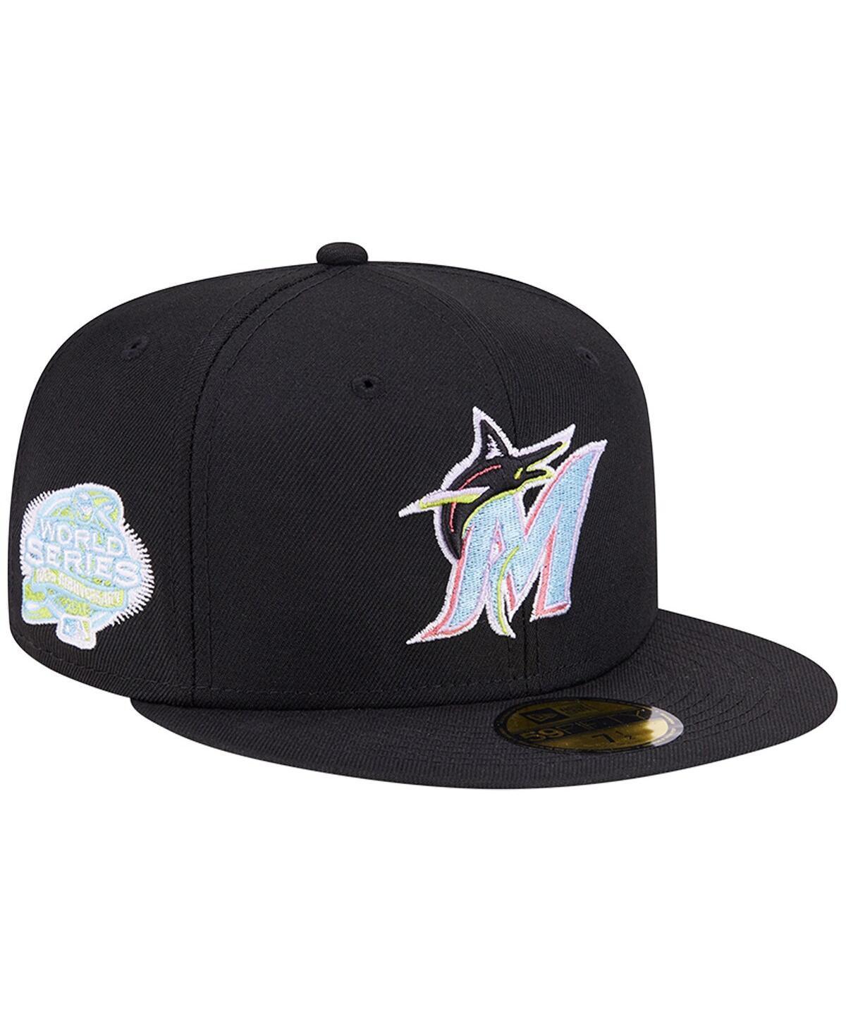 Mens New Era Miami Marlins Multi-Color Pack 59FIFTY Fitted Hat Product Image