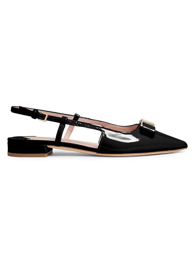 kate spade new york bowdie pointed toe slingback flat Product Image