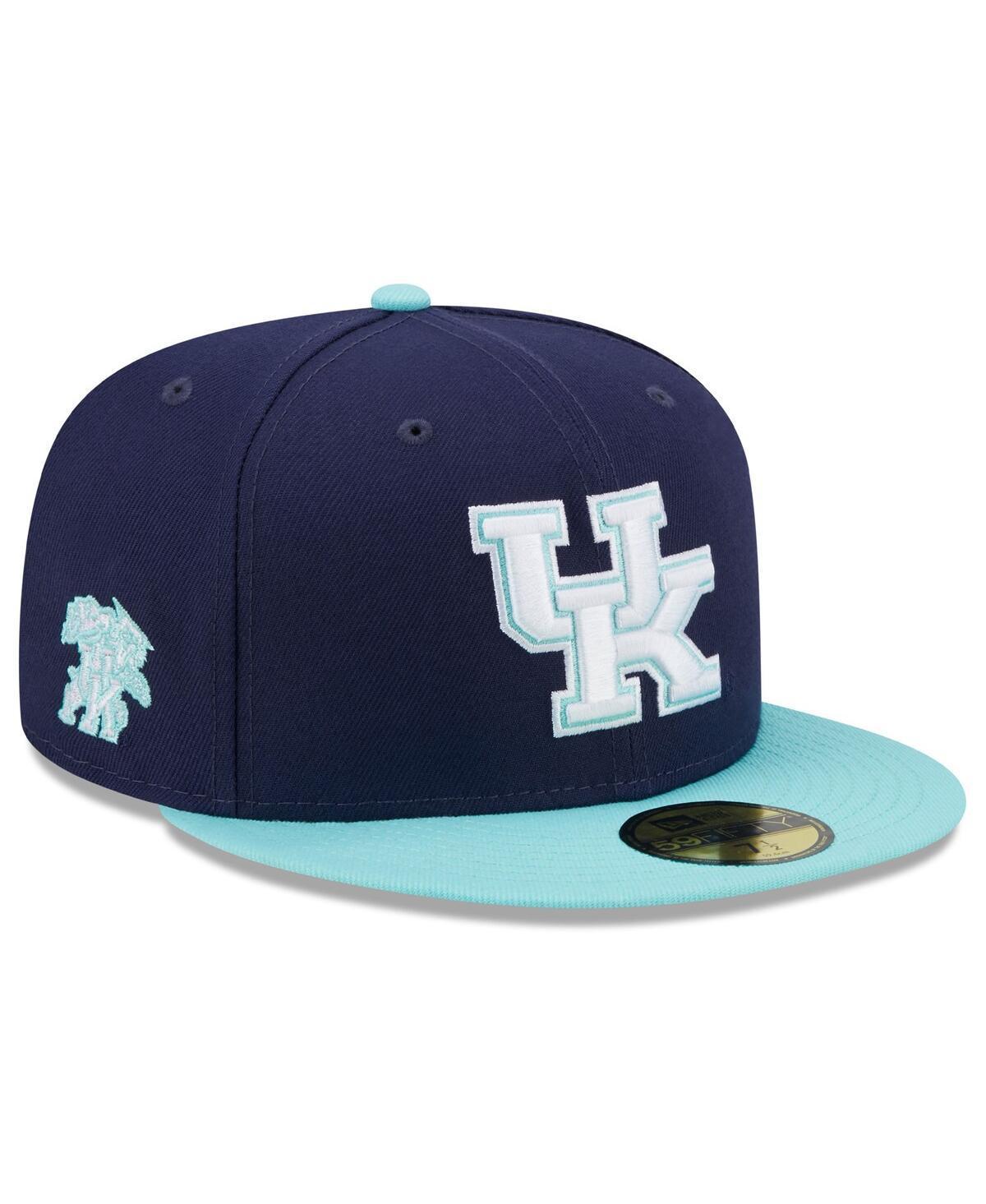 Mens New Era /Light Blue Kentucky Wildcats 59FIFTY Fitted Hat Product Image