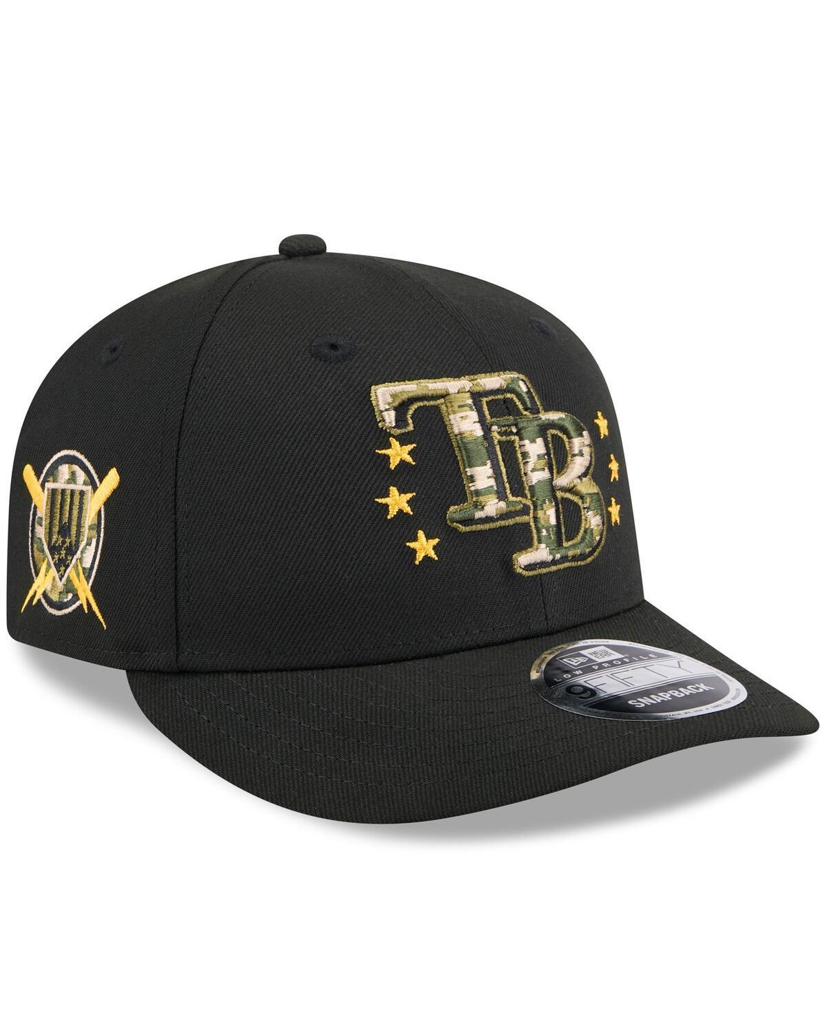 Mens New Era Tampa Bay Rays 2024 Armed Forces Day Low Profile 9FIFTY Snapback Hat Product Image